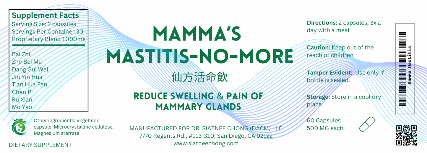 Mamma’s Mastitis-No-More